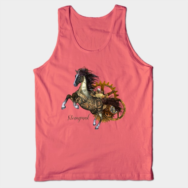 Awesome steampunk hors Tank Top by Nicky2342